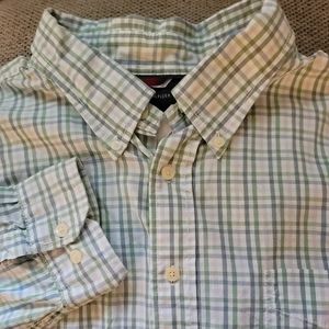 Tommy Hilfiger Men's Button Down Casual Dress Shirt 2XL